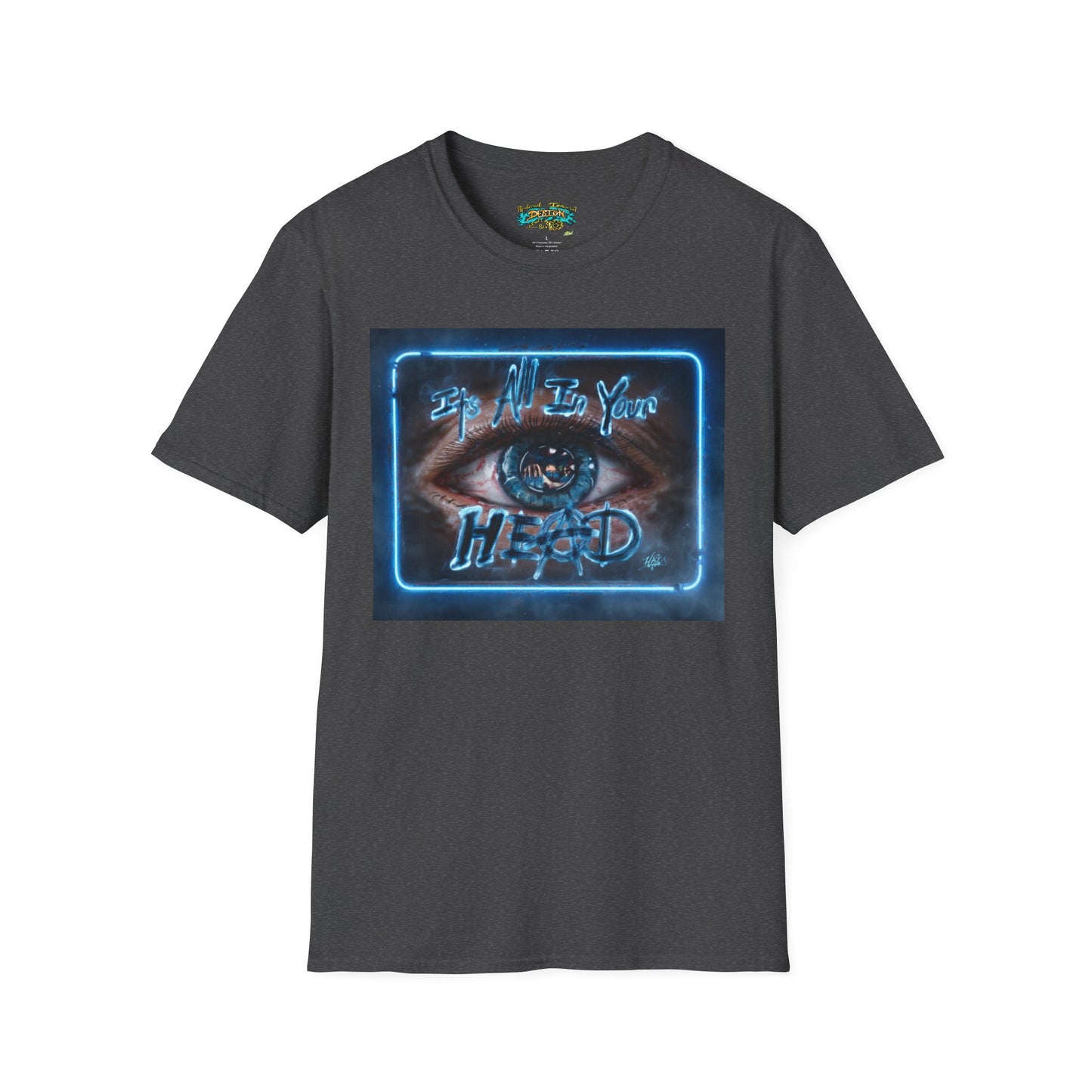 Get out of your head Graphic T-Shirt – "It's All in Your Head" Retro Streetwear
