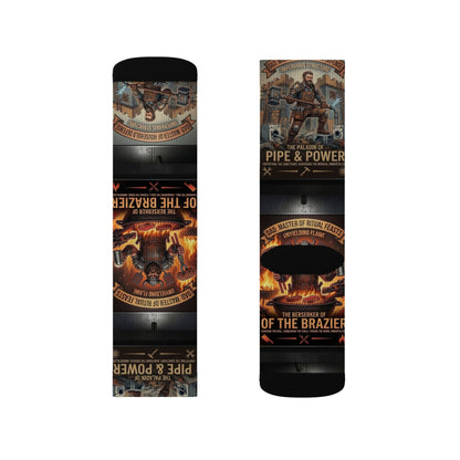 Legendary Dads Sublimation Socks — Novelty Socks