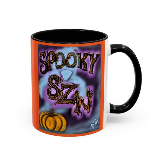 Spooky Season Coffee Mug - Perfect Halloween Gift, Fall Decor, Pumpkin Spice Lover, Unique Drinkware, October Celebration