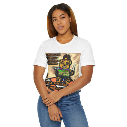 Vibrant Graphic Tee, Fun Bear Illustration, Quirky Unisex T-Shirt, Perfect for Parties and Casual Wear, Great Gift Idea for Friends