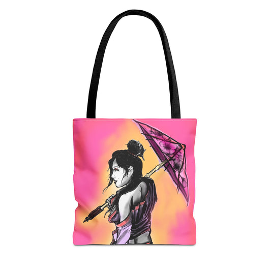Vibrant Art Tote Bag, Stylish Handbag, Unique Gift for Her, Summer Accessory, Eco-Friendly Bag