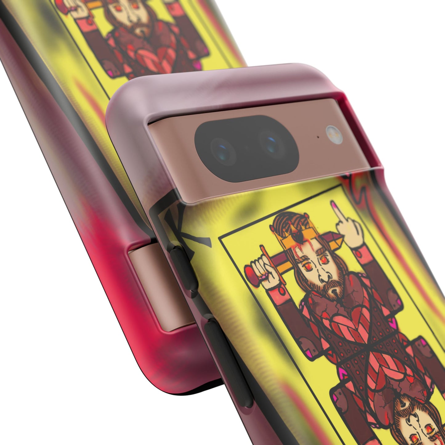 Playing Card Phone Case - Tough Cases with King Design