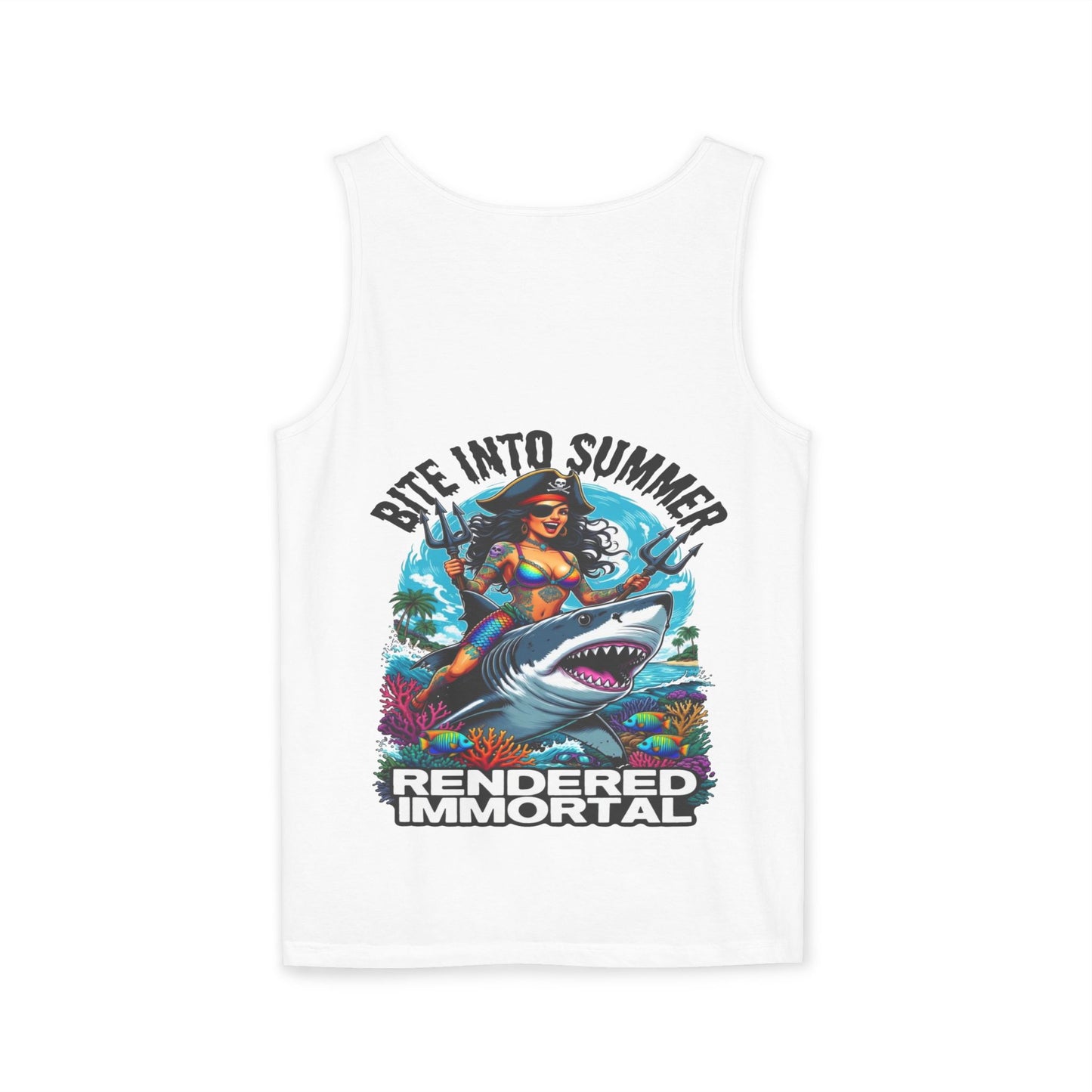 Forever Summer Tank — "Pirate the Fun / Forever Summer" Graphic Tank Top