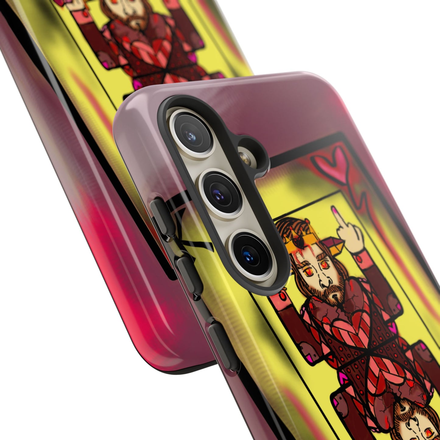 Playing Card Phone Case - Tough Cases with King Design