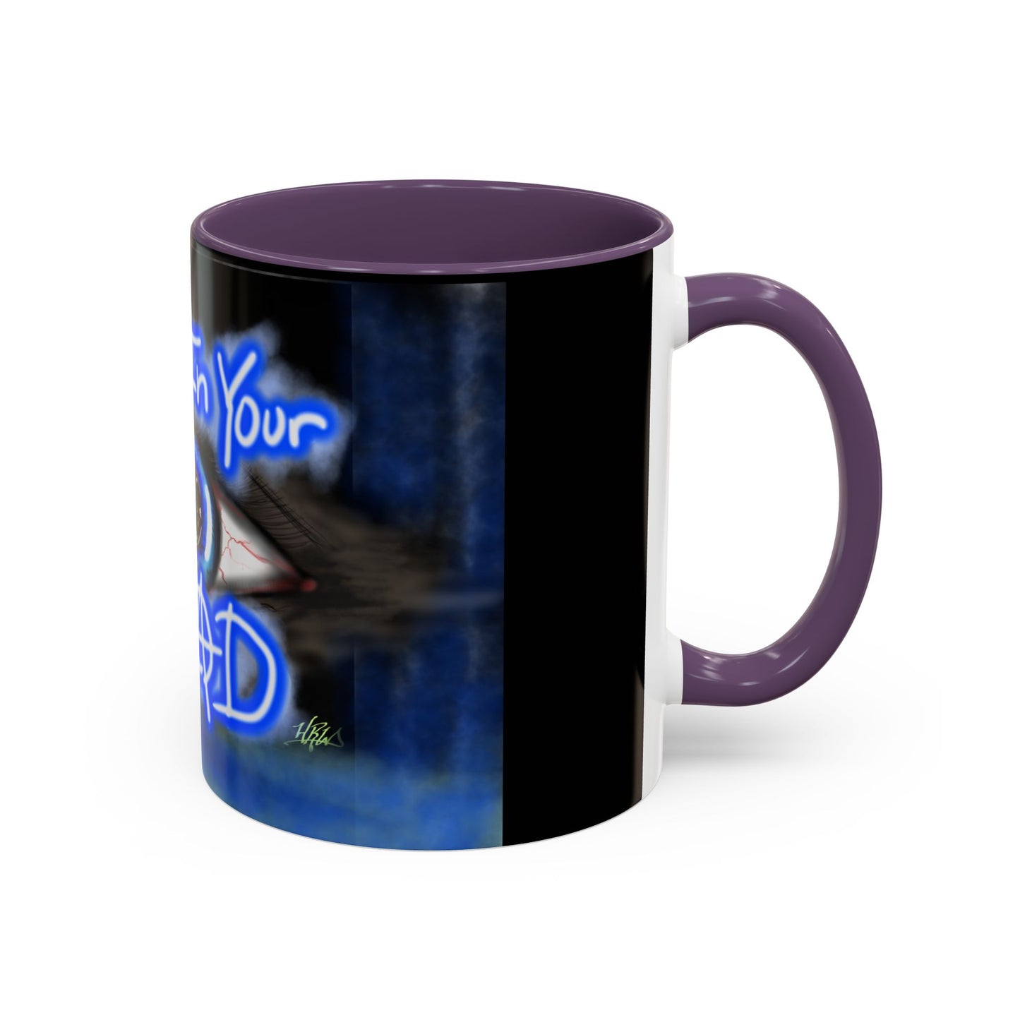 All In Your Head Accent Coffee Mug - Unique Gift for Coffee Lovers
