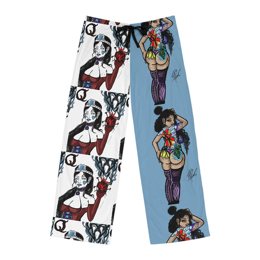 Bold Graphic Mens Pajama Pants, Cool Lounge Wear, Unique Sleep Pants, Artist Design, Gift for Him, Fun Homewear