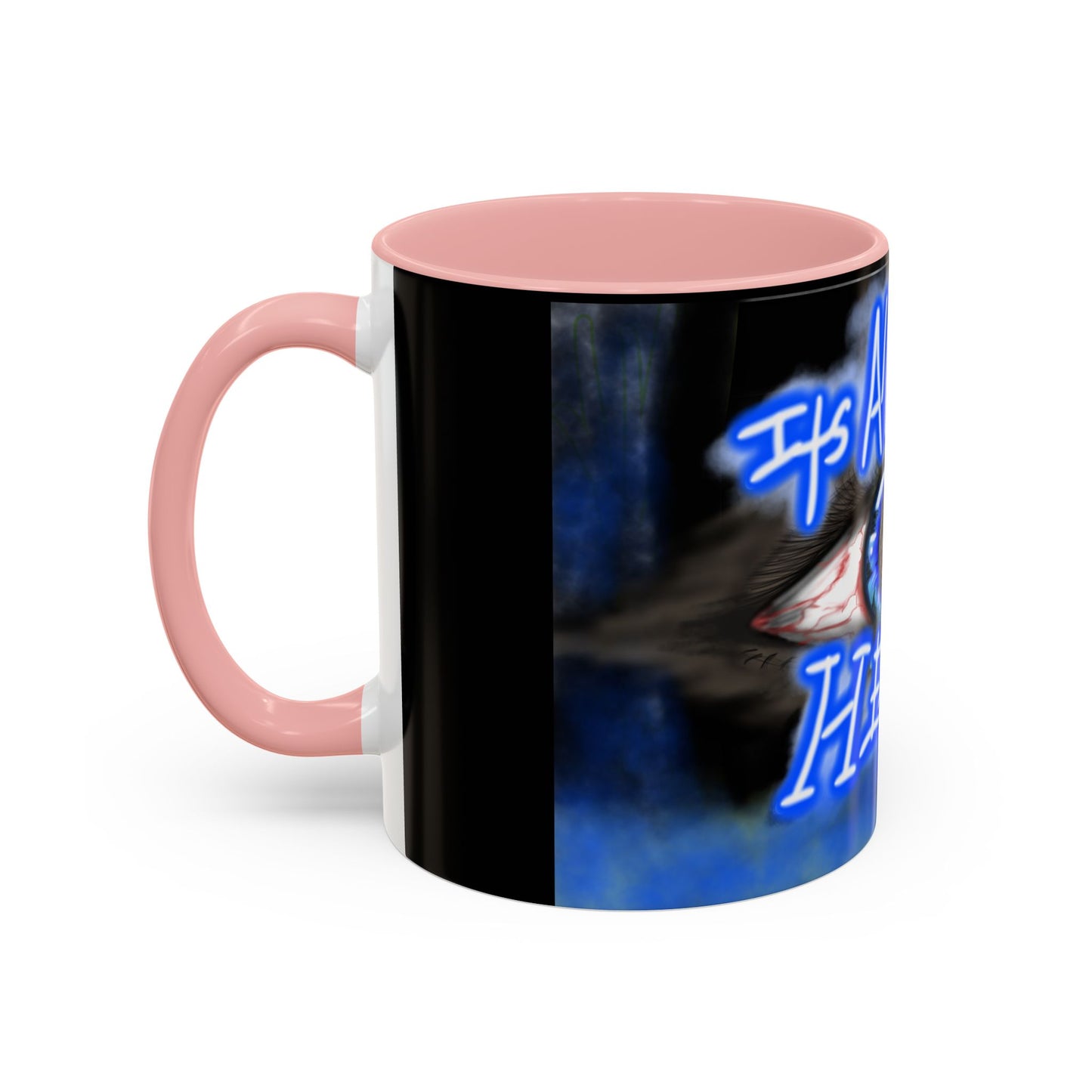 All In Your Head Accent Coffee Mug - Unique Gift for Coffee Lovers