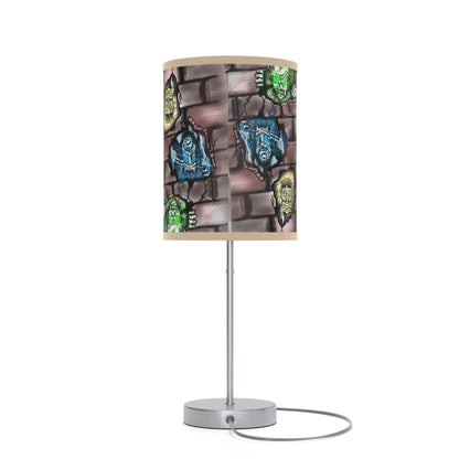 Graffiti Emotion Faces Table Lamp –Mental Expression Art Lamp (US/CA Plug)