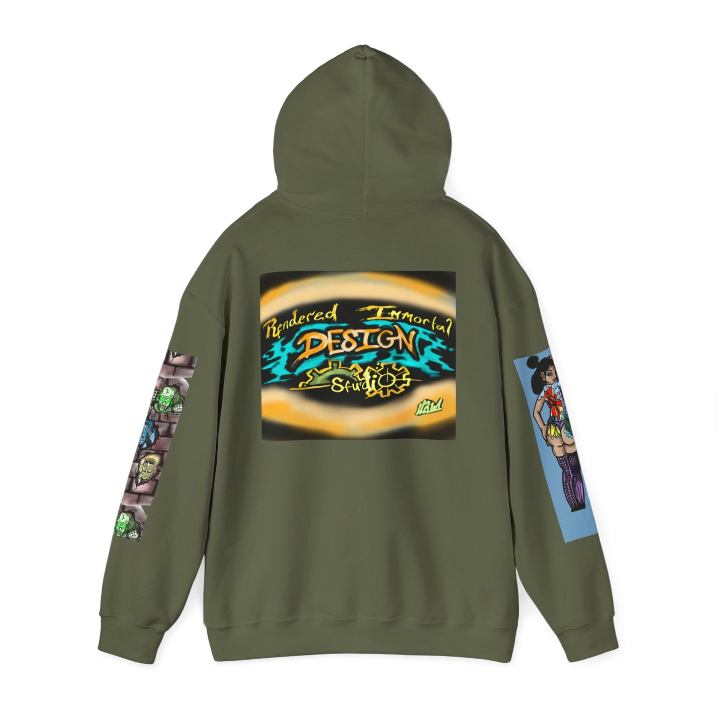 Urban Graphic Hoodie - Streetwear,Custom Hoodie, Unisex Gift, Art Apparel, Casual Fashion