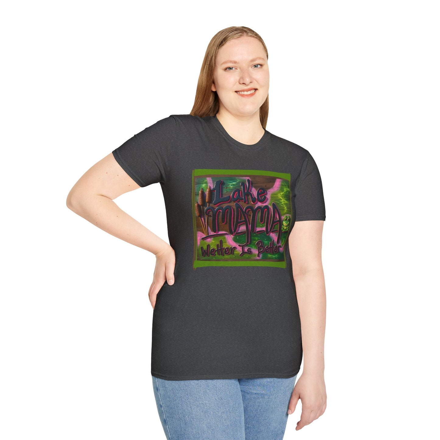 Lake mama Graphic T-Shirt — 'Water' Nature Vibe Tee