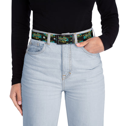Rendered Immortal Belt, Unique Accessory, Gift Idea, Casual Wear, Adjustable Belt, Colorful Belt