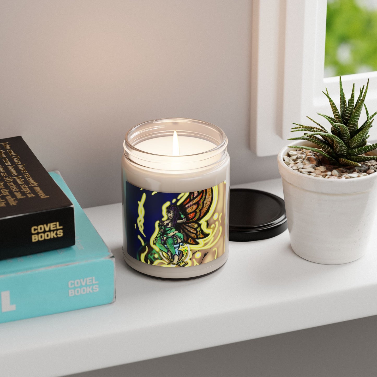 Enchanting Fairy Scented Soy Candle - 9oz | Cozy Home Fragrance for Relaxation and Celebrations