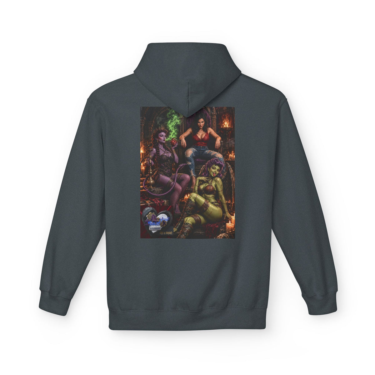 Halloween Hoodie, Unisex Midweight Fleece for Fall, Spooky SZN Apparel, Perfect for Ghost Hunting, Trick or Treating