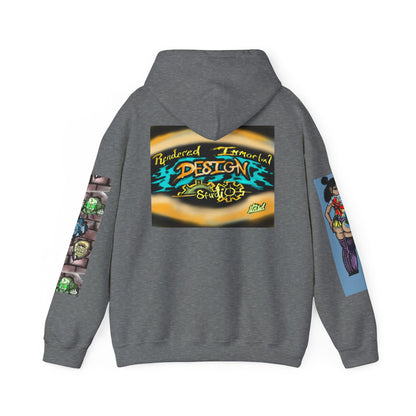 Urban Graphic Hoodie - Streetwear,Custom Hoodie, Unisex Gift, Art Apparel, Casual Fashion