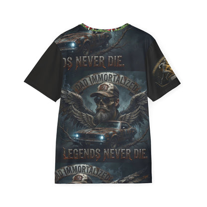 Dad Mode Activated Rocker Jersey — "Immortalized" Graphic Sports Tee