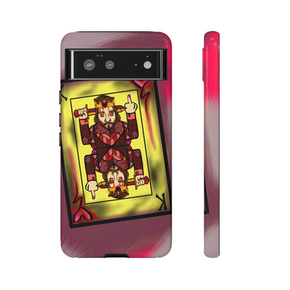 Playing Card Phone Case - Tough Cases with King Design