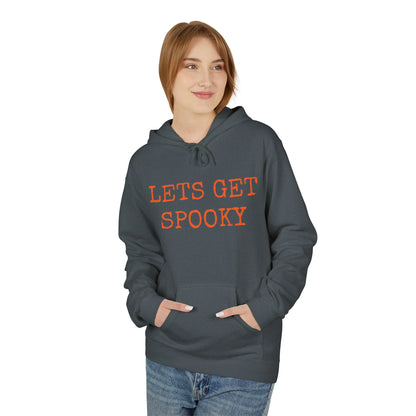 Halloween Hoodie, Unisex Midweight Fleece for Fall, Spooky SZN Apparel, Perfect for Ghost Hunting, Trick or Treating