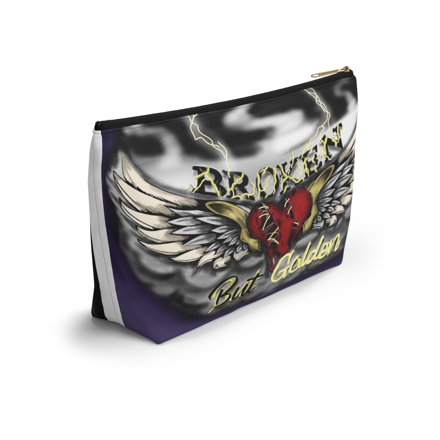 Mama Bear Accessory Pouch – Versatile Cosmetic Bag with Art Design
