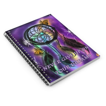 Dream Catcher Spiral Notebook - Inspirational Ruled Journal for Creativity