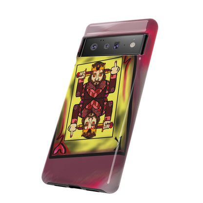 Playing Card Phone Case - Tough Cases with King Design