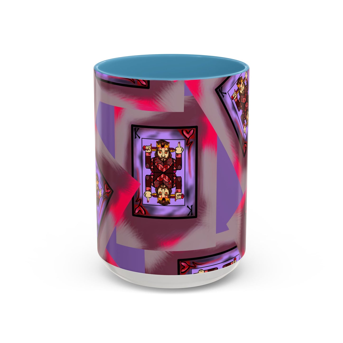 Rebellious King Coffee Mug, Unique Gift for Coffee Lovers, Artful Mug for Home, Cool Cup for Tea, Birthday Present, Fun Kitchen Decor
