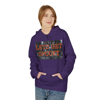 Halloween Hoodie, Unisex Midweight Fleece for Fall, Spooky SZN Apparel, Perfect for Ghost Hunting, Trick or Treating