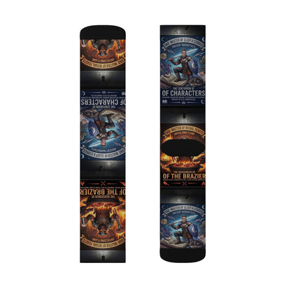 Legendary Dads Sublimation Socks — Novelty Socks