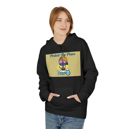 Unisex Fleece Hoodie with 'Protect The Peace' Design | Cozy Apparel for Mindfulness, Gift for Yoga Lovers, Peaceful Vibe Hoodie, [...]