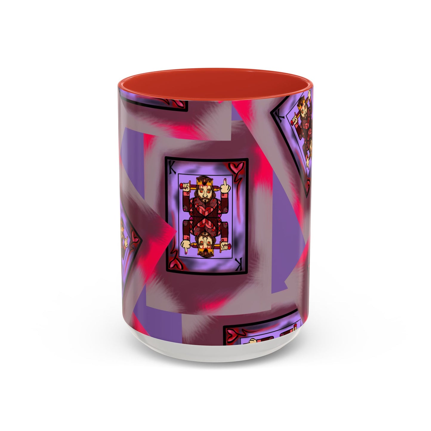 Rebellious King Coffee Mug, Unique Gift for Coffee Lovers, Artful Mug for Home, Cool Cup for Tea, Birthday Present, Fun Kitchen Decor