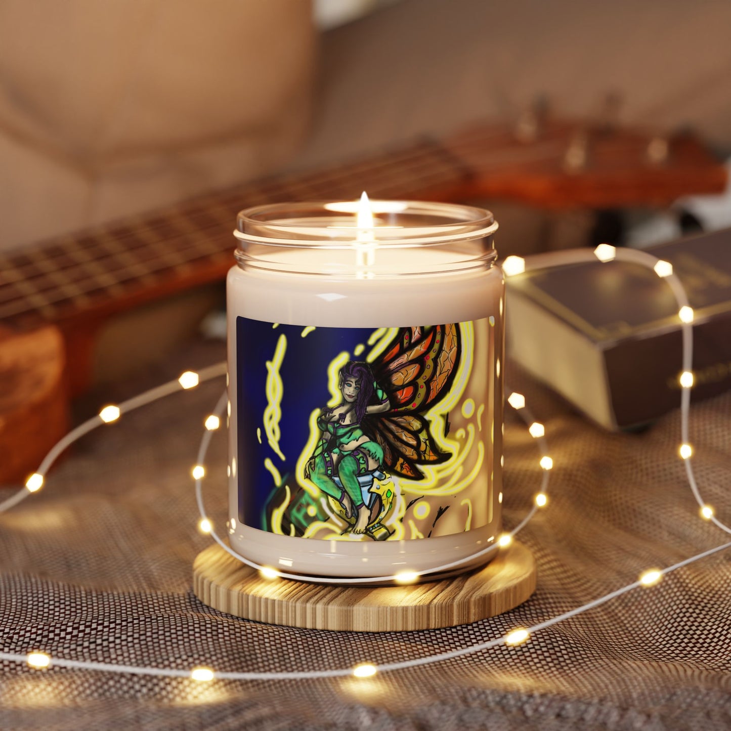 Enchanting Fairy Scented Soy Candle - 9oz | Cozy Home Fragrance for Relaxation and Celebrations