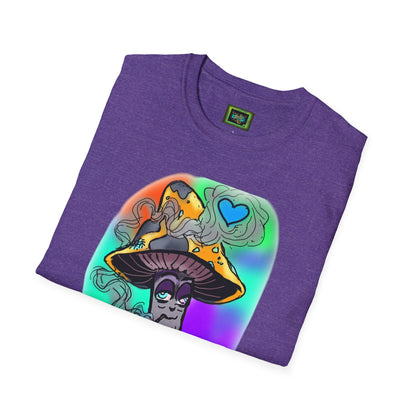 Colorful Fungi T-Shirt, Psychedelic Mushroom Tee, Unisex Graphic Shirt, Gifts for Nature Lovers, Festival Wear, Casual Style