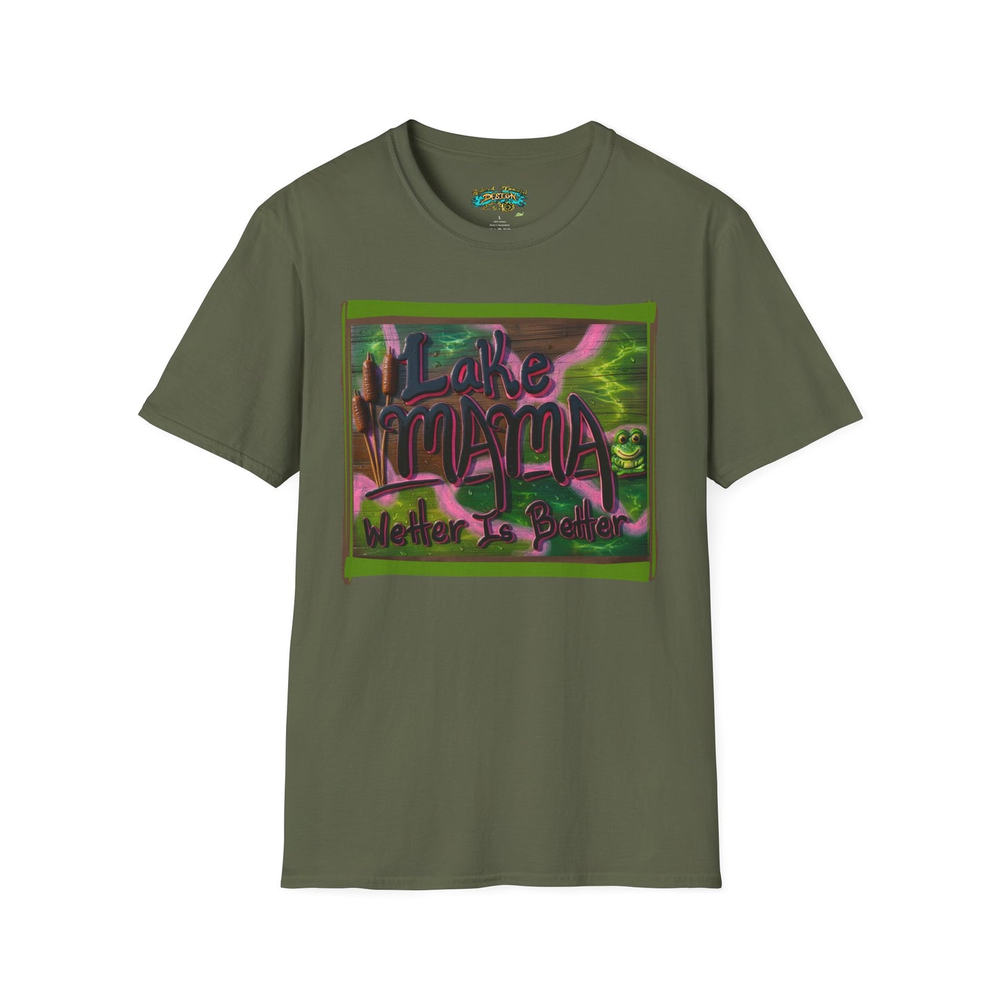 Lake mama Graphic T-Shirt — 'Water' Nature Vibe Tee