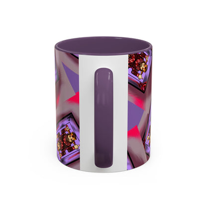 Rebellious King Coffee Mug, Unique Gift for Coffee Lovers, Artful Mug for Home, Cool Cup for Tea, Birthday Present, Fun Kitchen Decor