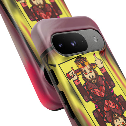 Playing Card Phone Case - Tough Cases with King Design