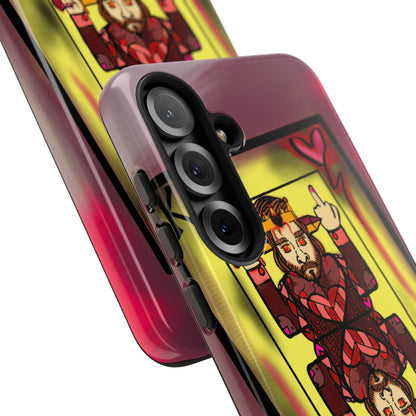 Playing Card Phone Case - Tough Cases with King Design