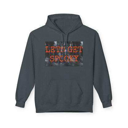 Halloween Hoodie, Unisex Midweight Fleece for Fall, Spooky SZN Apparel, Perfect for Ghost Hunting, Trick or Treating