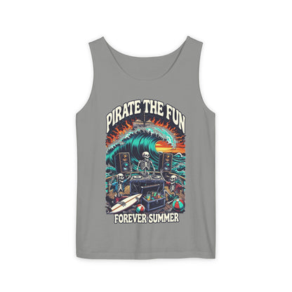 Forever Summer Tank — "Pirate the Fun / Forever Summer" Graphic Tank Top
