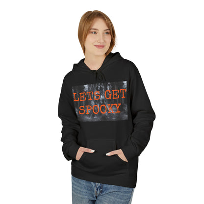 Halloween Hoodie, Unisex Midweight Fleece for Fall, Spooky SZN Apparel, Perfect for Ghost Hunting, Trick or Treating