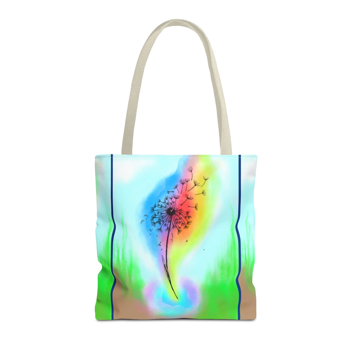 Vibrant Nature-Themed Tote Bag - Perfect for Eco Lovers, Beach Days, Daily Errands, Gift for Friends, Sustainable Fashion