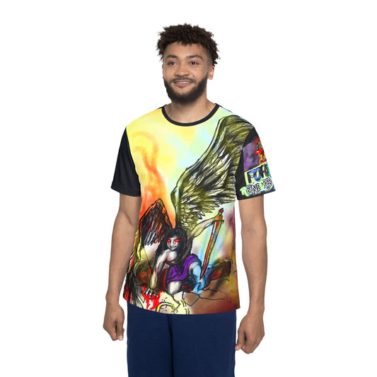 Men's Graphic Sports Jersey - Unique AOP Design, Great for Gaming Events, Casual Wear, Gifts, Sports Enthusiasts