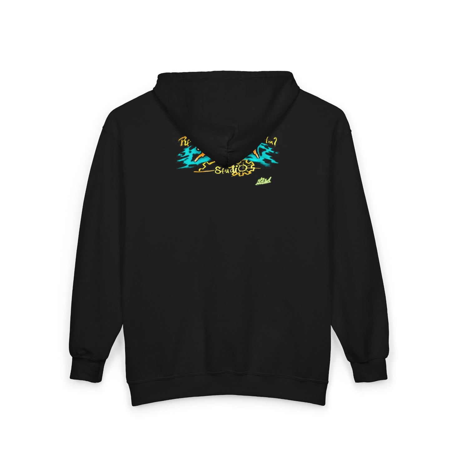Beautiful Nightmare Zip-Up Hoodie | Unisex Heavy Blend Sweatshirt for Halloween, Cozy Layer, Lounge Wear, Gift for Spooky Season