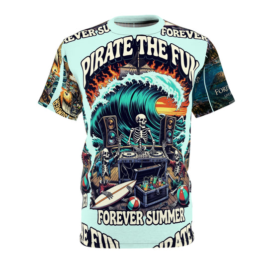 Pirate the Fun "Forever Summer" All-Over Print Tee