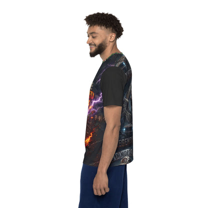 Dad Mode Activated Rocker Jersey — "Immortalized" Graphic Sports Tee