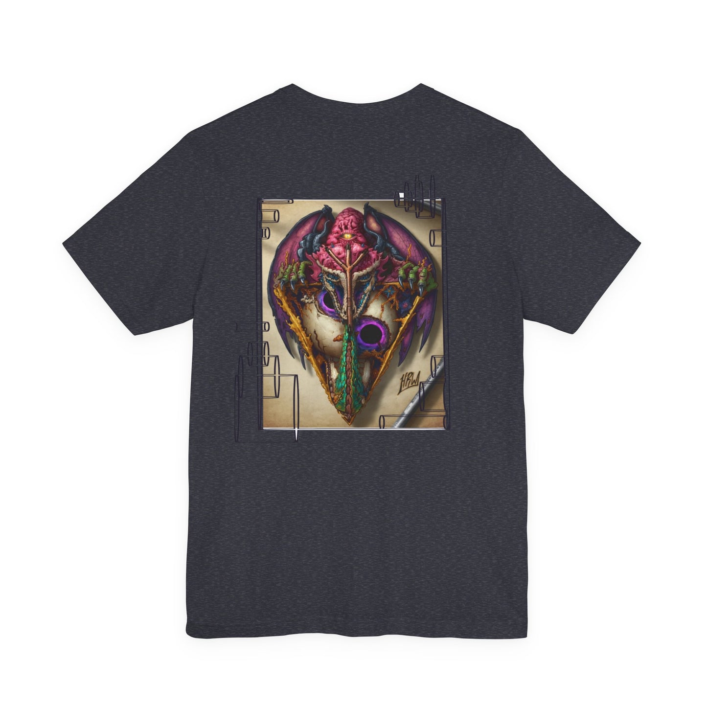 Viking King Graphic Tee — Norse Warrior Playing Card Design