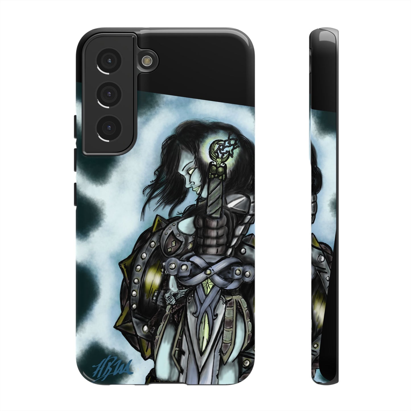 Tough Cases: Bold Warrior Phone Case - Perfect for Gamers & Fantasy Fans
