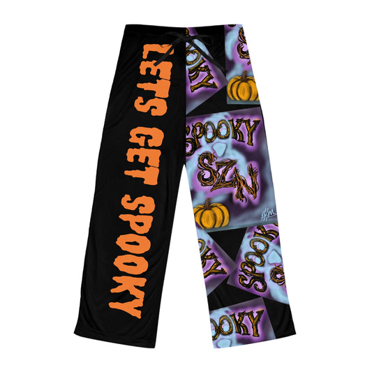 Women's Spooky Season Pajama Pants, Halloween Sleepwear, Cozy Lounge Pants, Unique Gift, Festive Bottoms