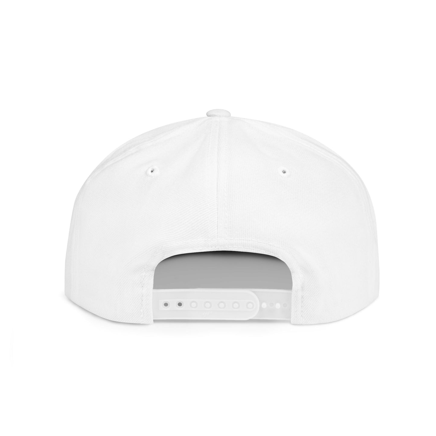 Unique Flat Bill Snapback Hat, Trendy Cap for Streetwear, Graphic Design Hat, Gift for Him, Cool Fashion Accessory