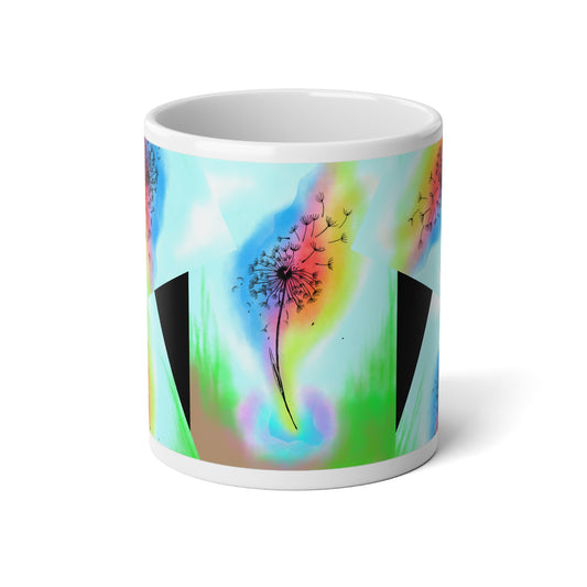 Vibrant Dandelion Jumbo Mug | 20oz Ceramic Coffee Cup, Artistic Floral Drinkware, Colorful Gift for Coffee Lovers, Unique Home Décor, [...]
