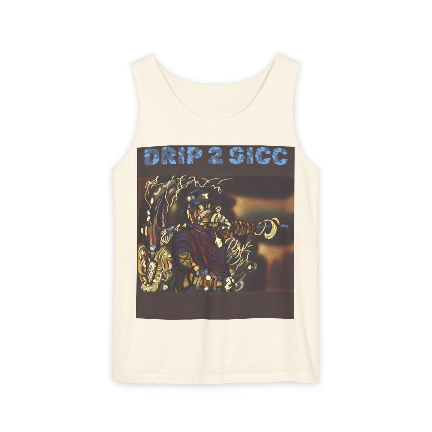 Drip 2 Sicc Unisex Tank Top, Graphic Tank, Summer Wear, Casual Shirt, Trendy Apparel, Festival Outfit