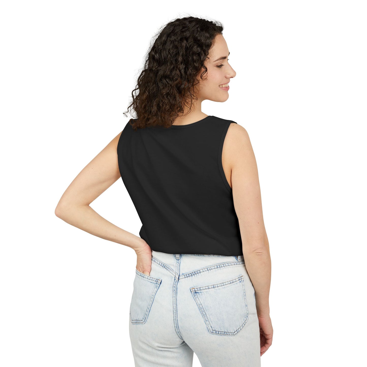 Vibrant Graphic Tank Top – Might Be Higher Than The Fireworks, Summer Apparel, Festival Wear, Unisex Fashion, Gift for Music Lovers